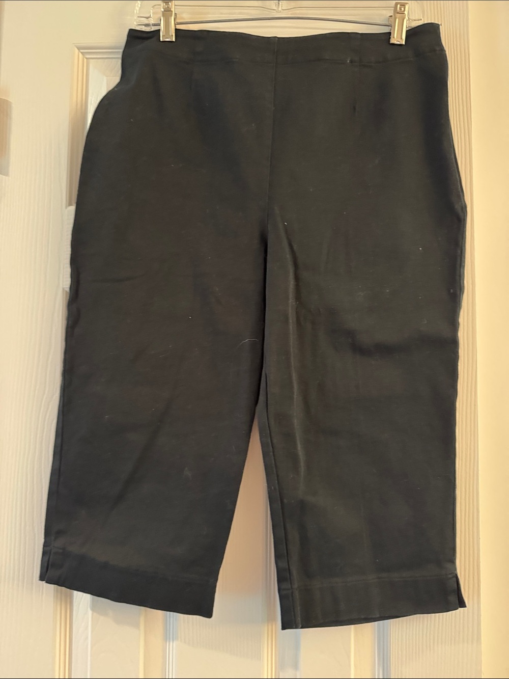 Charter Club Black Pull-On Shorts